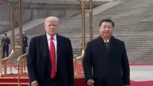 Donald Trump Tiba di Beijing untuk Bertemu Xi Jinping
